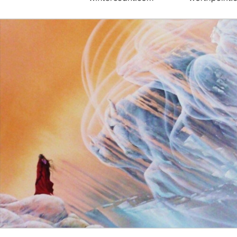 Coming of Winter | Bill rabbit, Cherokee artists, Cherokee art